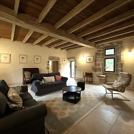 Semesterbostad Chateau De Chausserais - 5 Chambres, 4 Salles D'eau - A 55 Minutes Du Puy-du-fo U *